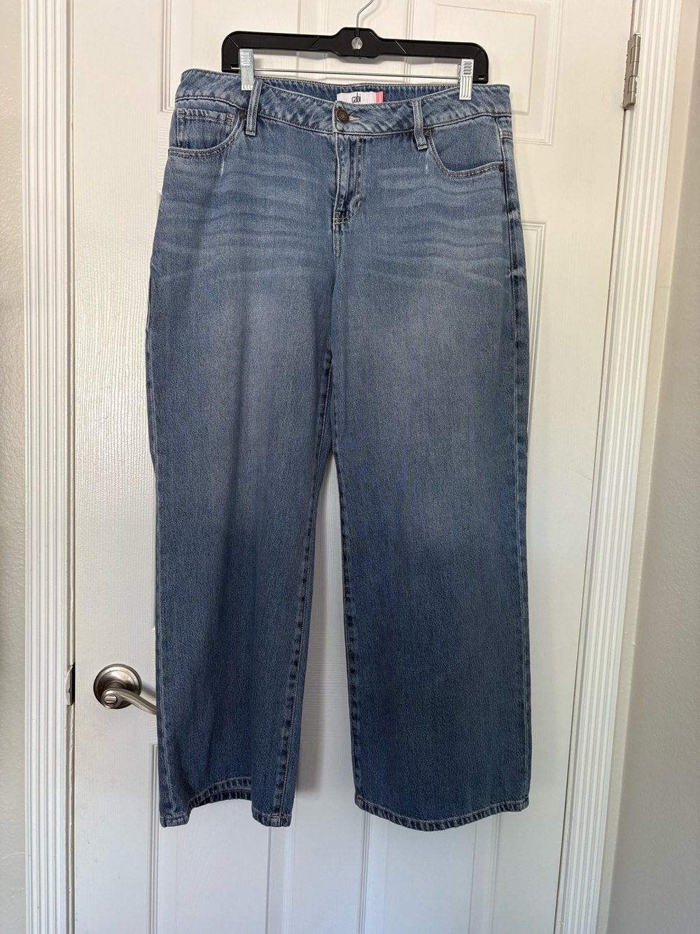 CABI Ashbury wide leg jeans size 10 - Picture 3 of 7